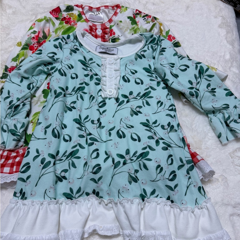 2t Christmas Pj dress bundle